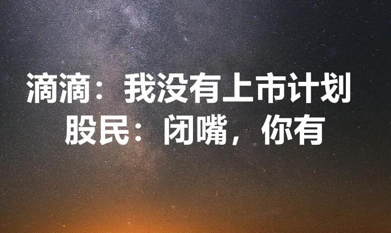 丁道师：市场狂热，但没必要捧杀寒武纪、滴滴、蚂蚁金服！