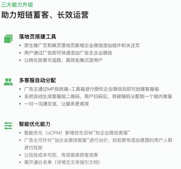 微信广告打通企业微信，给商家带来怎样机会？