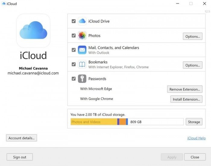 Windows端iCloud更新：新增iCloud Keyc！